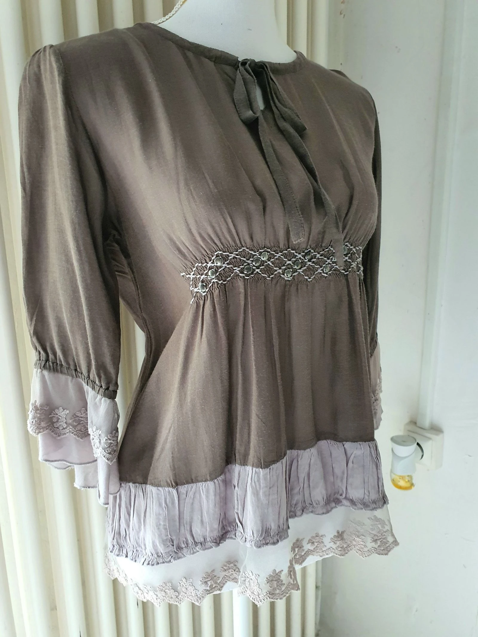 Blouse " think positive " 36